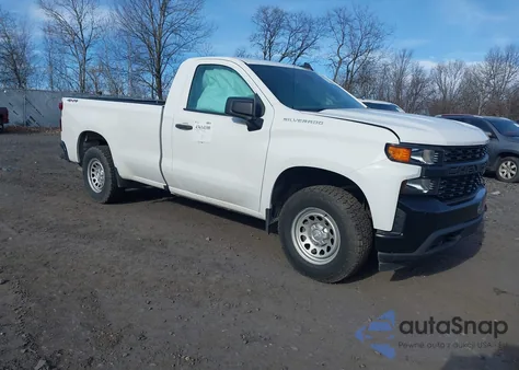 2021 Chevrolet Silverado 1500 4Wd Long Bed Wt from USA, damaged, VIN 3GCNYAEK7MG295422
